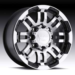 16 inch Vision Warrior Black Wheels Rims 5x135 +0  