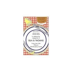  Crab Boil Place Setting Barbecues Invitations Health 