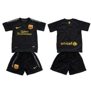  Barcelona 2012 Kids Away Jersey Shirt & Shorts   For Kids 