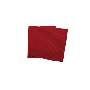  Reflections Microfiber Linens 13x18 Placemat 2 Pack, Red 