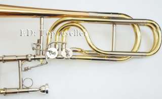 Professional Rose Brass Bass Trombone Bb/F/G/Db W/ case  