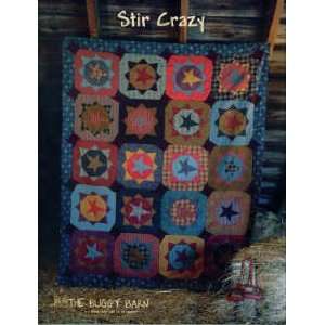  BK2494 STIR CRAZY BY THE BUGGY BARN Arts, Crafts & Sewing