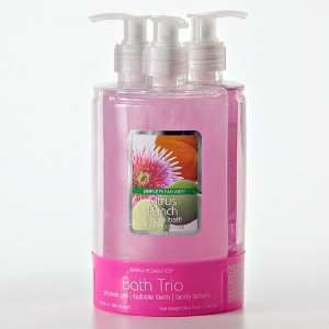   Punch Bubble Bath, Body Lotion and Shower Gel Caddy Trio Beauty