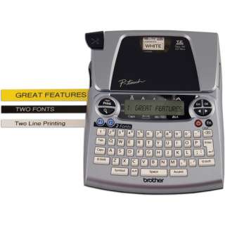 Brother P Touch Labeling printer pt1880 label maker+2 tape+battery 