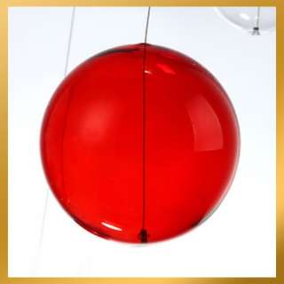   Clear Glass Bubbles Ball Chandelier Light Pendant Lamp Fixture  
