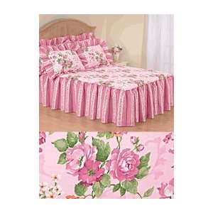   Quilt Top Bedspread   Queen Bedspread (102W x 112L)