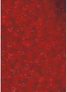 TULIP TONALS RICH RED TONAL~ Cotton Quilt Fabric  