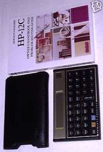 HP 12 C Financial Calculator w/ Manual  