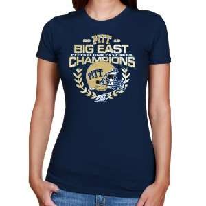 Pittsburgh Panthers Ladies Navy Blue 2010 Big East Conference 