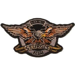 Sturgis 2011 Metallic Eagle BIKE WEEK Embroidered Quality Cool Biker 