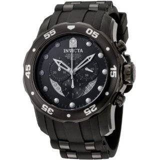 Invicta Mens 6986 Pro Diver Collection Chronograph Black Dial Black 