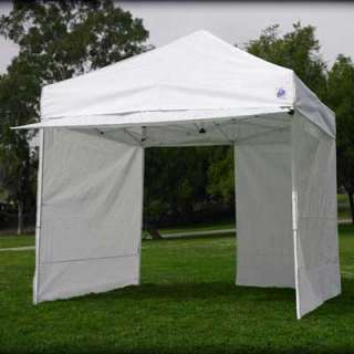 NEW EZ Up Canopy 10 x 10 Commercial EZUP Tent + 4 Walls 00098556999121 