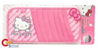 Sanrio Hello Kitty Pink 4PC Car Auto Accessories Set  