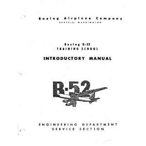  Boeing B 52 Aircraft Training Manual Boeing Books