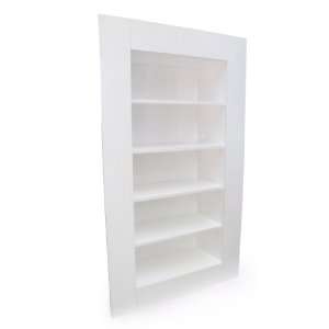    modern contemporary white bookshelves and bookcases