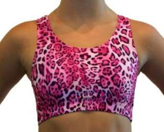  GemGear Leopard Print Raser Sports Bra Clothing