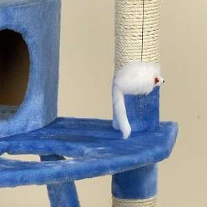 Meow Town Kitty Castle Cat Play House Furniture Blue  