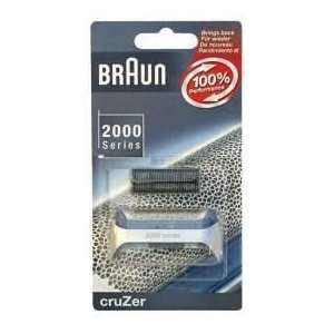  Braun 2000 CruZer replacement foil and cutter set for the 