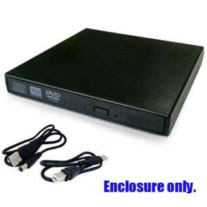 USB External Case Caddy For IDE DVD CD RW Drive Writer  