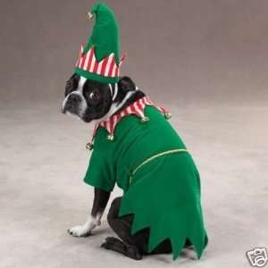   & Zoey Elf Holiday Halloween Dog Costume EX SMALL