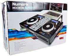 Numark MIXDECK EXPRESS Dual CD/USB Players w/Mixer + MixdeckExpress 