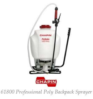 CHAPIN 61800 PROFESSIONAL BACKPACK POLY SPRAYER 4 GAL  