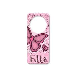  Personalized Butterfly Door Hanger