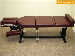 Drop Chiropractic Table w/ Steel Frame   CONTEMPORARY  