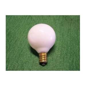  40W Incandescent Candelabra 2 Inch Globe Lamp Soft White 