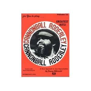   Aebersold Vol. 13 Book & CD   Cannonball Adderley Musical Instruments