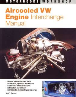 VW BUS BUG Aircooled Engine Parts Interchange Manual  