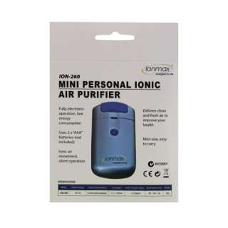 IONMAX Mini Personal Ionic Air cleaner Purifier Ioniser  