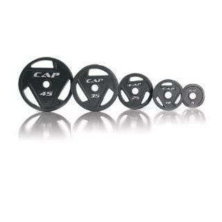 Cap Barbell Free Weights 25 Pounds Olympic Grip Plate