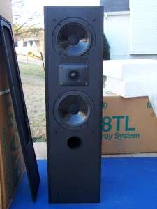 New Polk Audio RTA 8TL Black Floor Speakers   Legendary & Highly 