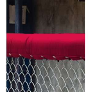  Fisher Baseball 14 Chain Link Fence Top Padding RED 14 