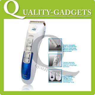 Cordless Electronic Clipper Trimmer Kit For DOG/CAT/PET