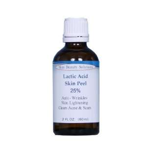  (2 oz / 60 ml) LACTIC Acid 25% Skin Chemical Peel  Alpha 