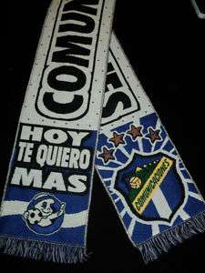 Guatemala Comunicaciones SCARF Bufanda Cremas Soccer 2  