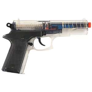   Double Eagle Spring Operated Airsoft Gun   Clear