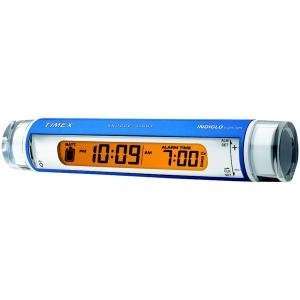  T117L TRAVEL ALARM CLOCK WITH BUILT IN FLASHLIGHT (BLUE) Electronics