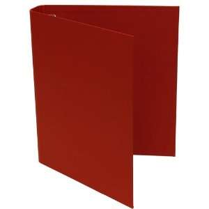  Red Cloth Covered Heavy Duty 1 Inch Binders   Sold 