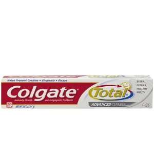  Colgate Total Advanced Clean Toothpaste 5.8 oz (Quantity 