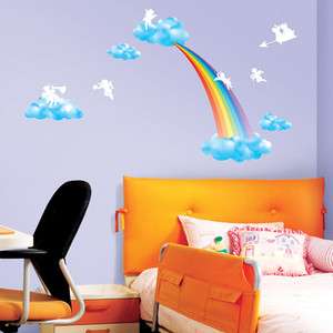   Angels KID Adhesive Removable Home Wall Decor Accents Stickers Decals