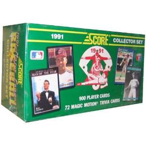  1991 Score Collectors Baseball Set   972C Sports 