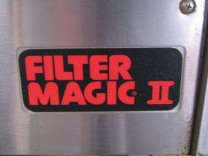   Magic II (2) Double Deep Fat Fryer FMH250BLSC, Gas, Timer Shelf  