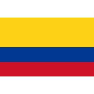  5 ft. x 8 ft. Colombia Flag for Outdoor use Patio, Lawn 