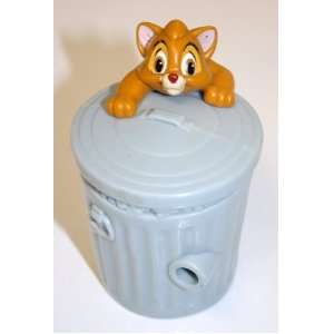   Disney Oliver and Company Oliver Trash Can Viewer 