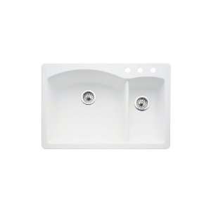   Double Basin Composite Granite Kitchen Sink 440200 3