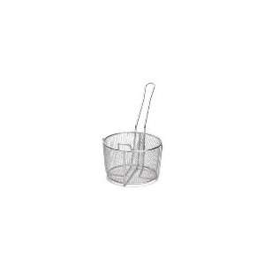     Stainless Steel Cooking Basket, 8 1/4 x 5 in Round