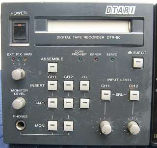 OTARI DIGITAL TAPE RECORDER DTR 90  